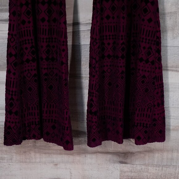Free People purple flare legging - Picture 3 of 4